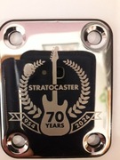 70 lat stratocaster neck plate, płytka, płyta do przykręcania gryfu gitary