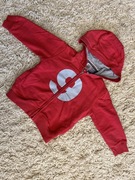 Bluza czerwona rozpinana na zamek Zara 86 duże 