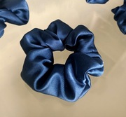 Scrunchie zawijka gumka EKO granat