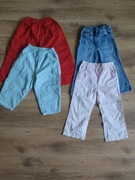 Spodnie dla dziewczynki 2-3 latam cena za wszystko 