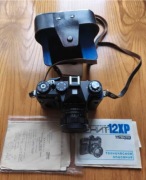 Aparat fotograficzny ZENIT 12XP + lampa i statyw