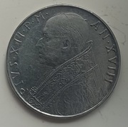 Watykan - PIUS XII - 100 lirów - 1956r.