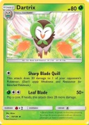 7 kart Pokemon Dartrix 10/149 + Surskit Holo 7/149 + Fomantis HOLO 14/149