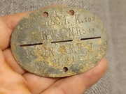 Nieśmiertelnik Zaopatrzenie/ Transport. Ochotnik wschodni