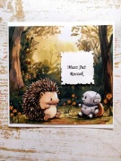 Kartka na Roczek jeżyk