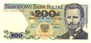 200 zł 1986 seria DN, st.1 UNC