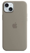 Apple iPhone 15 Plus Silicone Case with MagSafe - Clay 