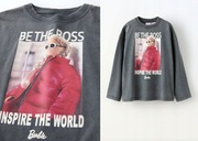 ZARA koszulka longsleeve Barbie 11 12 lat