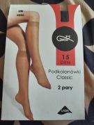Gatta. Podkolanówki. Czarne. 15den