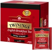 Twinings English breakfast black tea extra strong x100