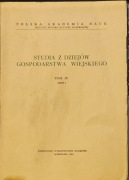 STUDIA Z DZIEJÓW GOSPODARSTWA WIEJSKIEGO TOM IV ZESZYT 2