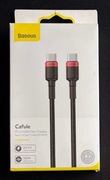 Kabel Baseus Cafule USB Typ C do USB-C PD 100W 2m QC szybkie ładowanie