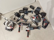 Zestaw elektronarzędzi Graphite Energy+ Stan BDB 3 baterie