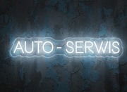 NEON AUTO SERWIS SZYLD LED REKLAMA SAMOCHÓD MECHANIK TEKST NA ZAMÓWIENIE 