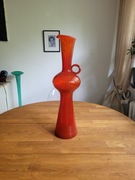 Czerwona amfora Zbigniew Horbowy szkło PRL