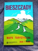 Bieszczady mapa 1988