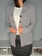 Marynarka biało granatowa DENI CLER