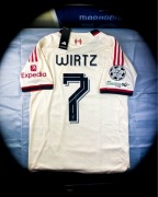 (L) Wirtz Liverpool 2025/26 Jersey Nowa Beżowa Wyjazdowa Piłkarska Koszulka