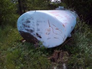 Zbiornik stalowy -beczka 4500 litrów do wody,paliw