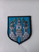 Naszywka haft herb miasta Kożuchów 