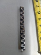 Srebrna spinka do krawata PRL 