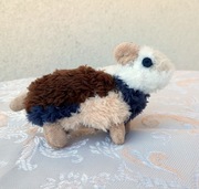 Pluszowa świnka morska chomik maskotka rękodzieło