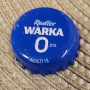 Kapsel Warka Radler butelkowane Polska