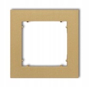 Ramka pojedyncza Karlik MINI złoty 29MR-1