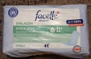 FACELLE Diskret Wkładki higieniczne, Extra Plus, 3 opakowania 