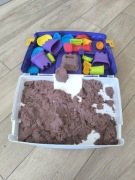 Piasek kinetyczny piaskownica foremki