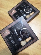 Zestaw do golenia, po goleniu i stylizacji włosów.