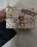 Torebka ze skóry DKNY