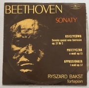 BEETHOVEN SONATY - RYSZARD BAKST