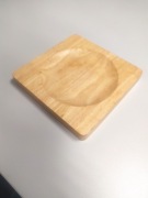 Drewniana podstawka na monety 