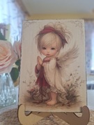 Obrazek na desce Aniołek