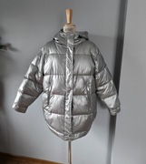 Pepe Jeans London Kurtka Srebrna Nowa r. XL Patrz Wymiary!