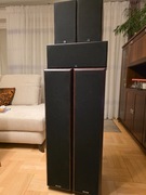 Kolumny głośnikowe  marki RUBIKON –mahoń (niemiecka linia dystrybucji)