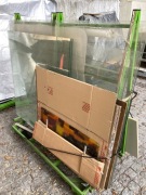 WÓZEK DWUSTRONNY TRANSPORTOWY DO PŁYT I SZYB - OBCIĄŻENIE 500 KG