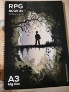Książka RPG#1 A3 fantasy worlds