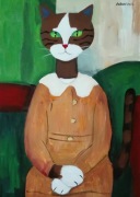 Kotka wg Modiglianiego, 42x29,7 Amedeo Modigliani