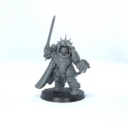 WARHAMMER 40K | SPACE MARINES CAPTAIN IN GRAVIS ARMOUR |DARK IMPERIUM