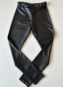 Zara legginsy woskowane r.9lat/134cm