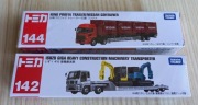Tomica Japan __ Hino Profia Trailer i Izusu Giga Transporter _