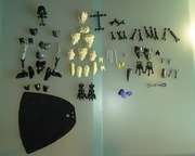 LEGO elementy zestawów Star Wars 75111, 75112 i Hero factory