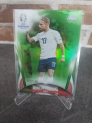 Topps chrome road to UEFA euro 2024 Ciro Immobile green /150 numbered   