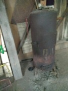 Piecyk Piec Koza metalowa do drewna