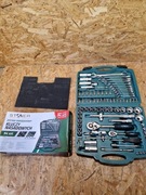 ZESTAW NARZĘDZIOWY KLUCZY NASADOWYCH NASADEK TORX 94 KLUCZE PŁASKO OCZKOWE