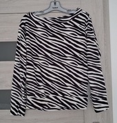 Oryginalny Sweter Sweterek Zebra MEGI r. S/ M