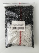 Oczka nierdzewne kaletnicze 6 mm czarne 1000 szt