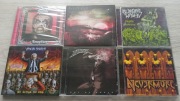 Zestaw 6 CD thrash heavy metal King Diamond Nevermore Municipal Waste Kat